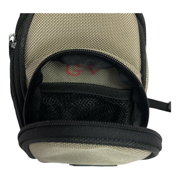 Nintendo Game Boy Advance SP Carrying Case Shoulder Bag Black Gray Early 2000s - Picture 8 of 8